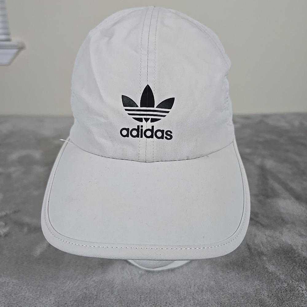 Adidas Hat Womens Adjustable Originals‎ Trainer White Black 3 Stripe Athleisure